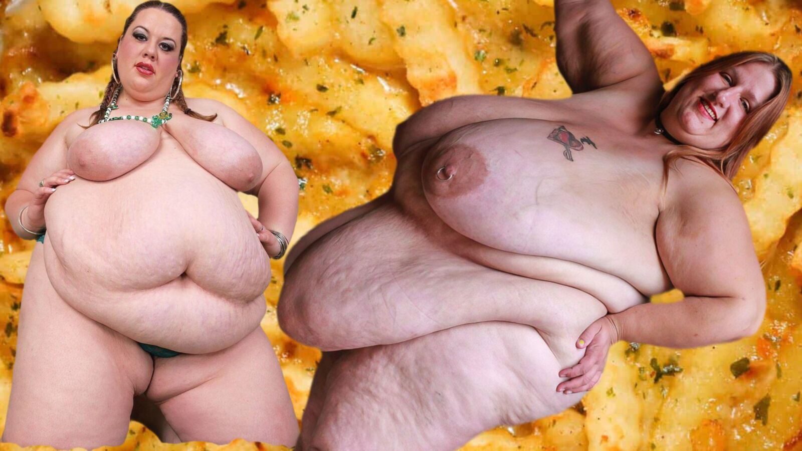 Obese Babes and Food