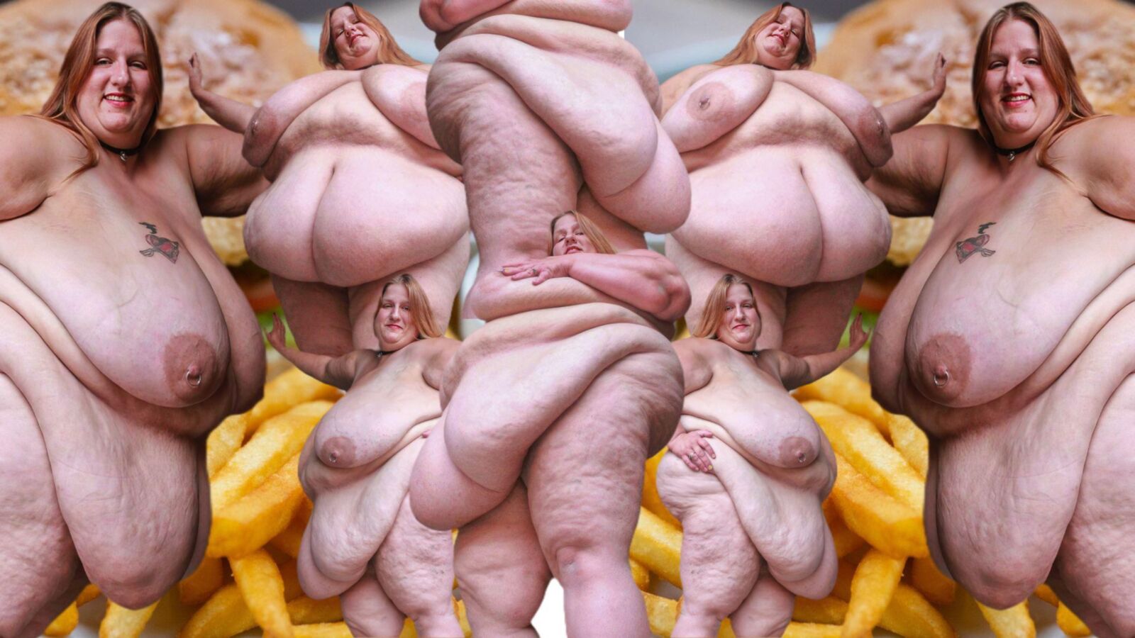 Obese Babes and Food
