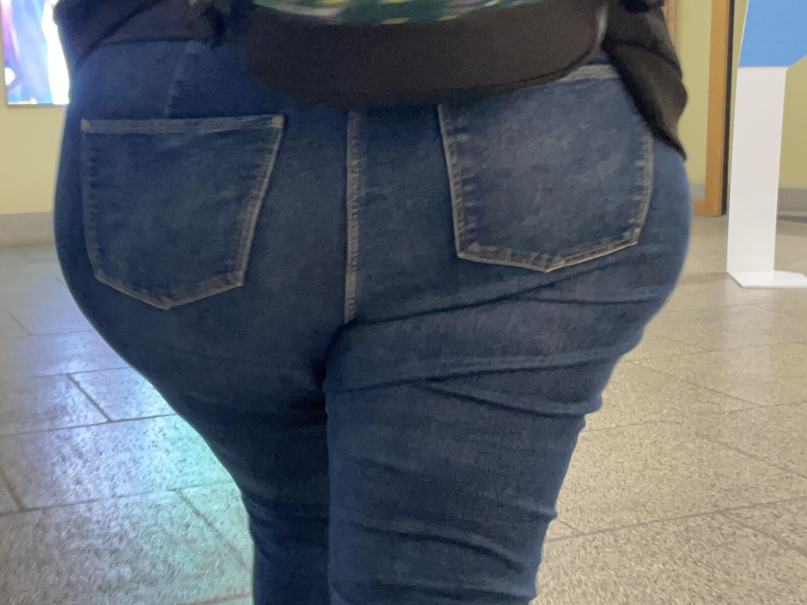 Riesige Schmalzarsch offen
