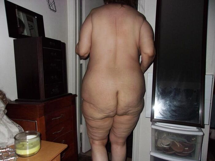 Granny showing off her assets