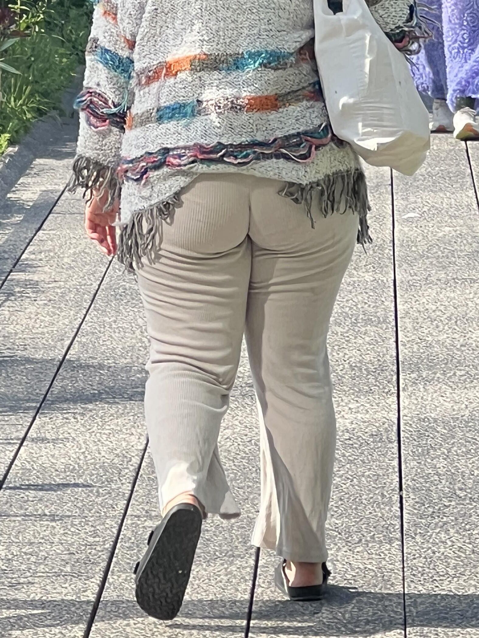 脂肪のお尻の成熟した肛門の妻