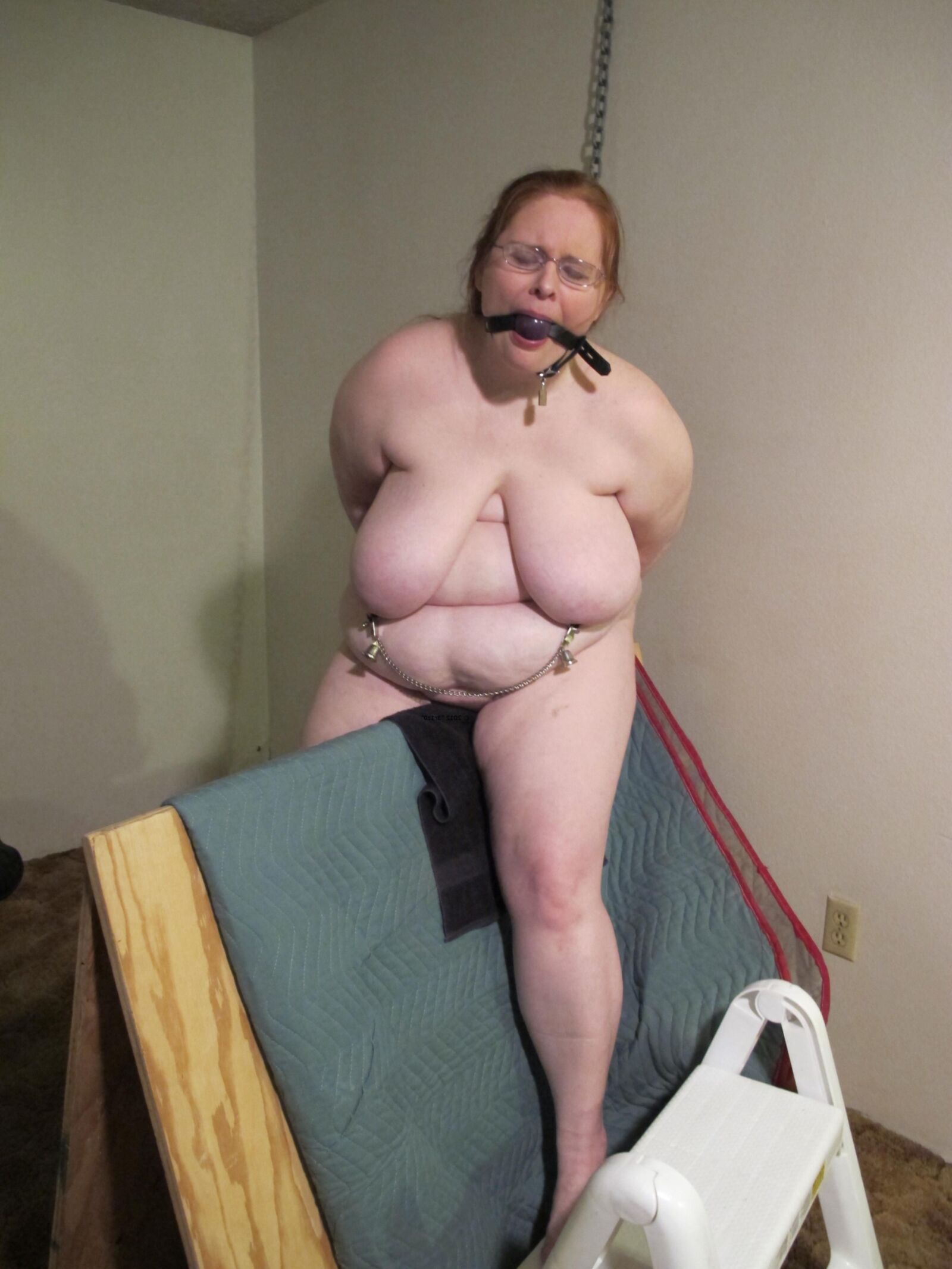 BBW脂肪奴隷の束