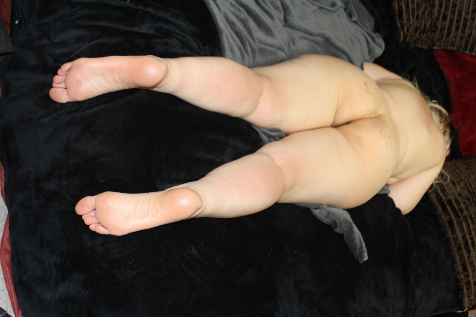 BDSM Blond femme photos privées exposées