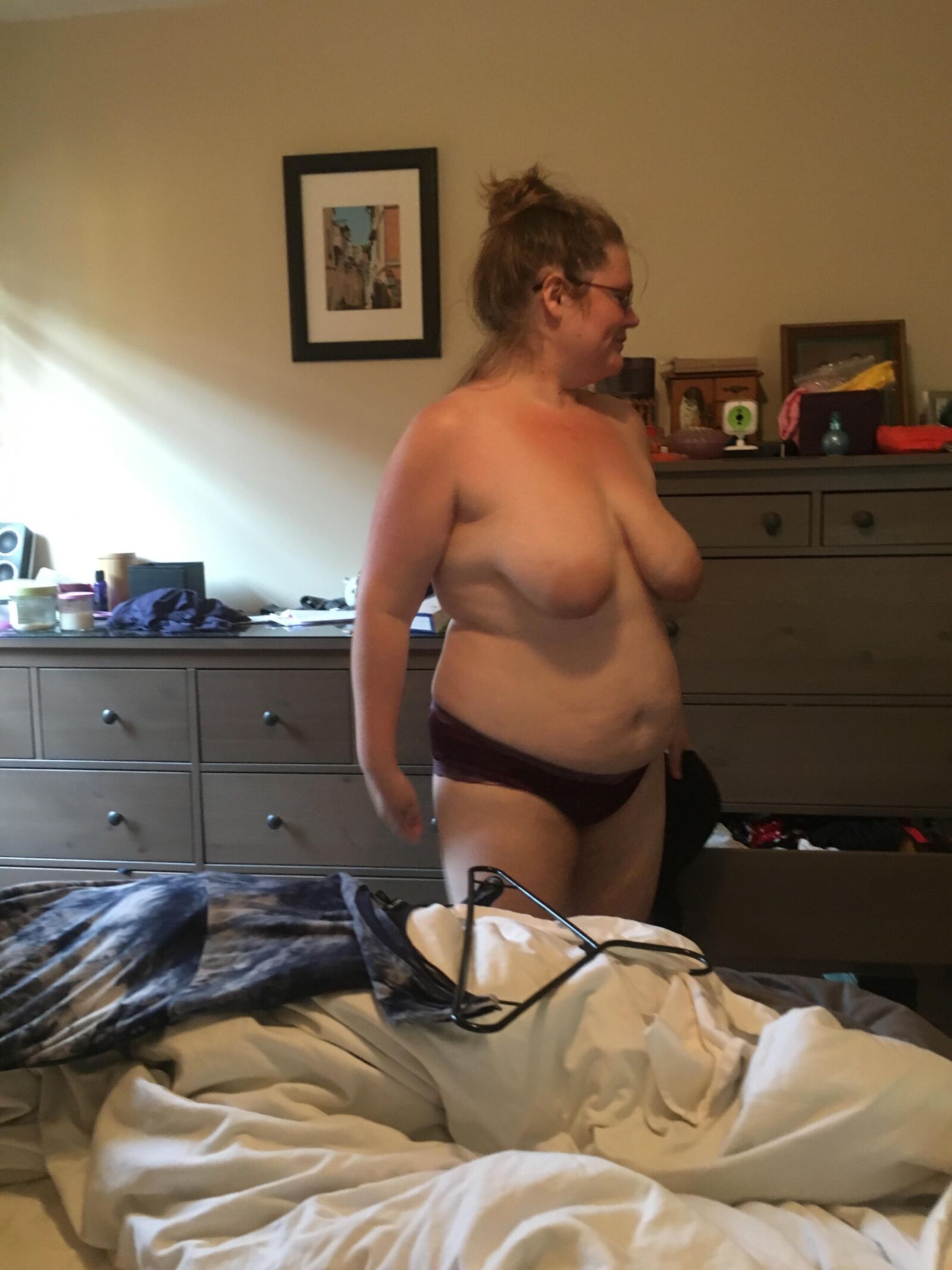 Michelle ,, Oregon Big seins exposé maman