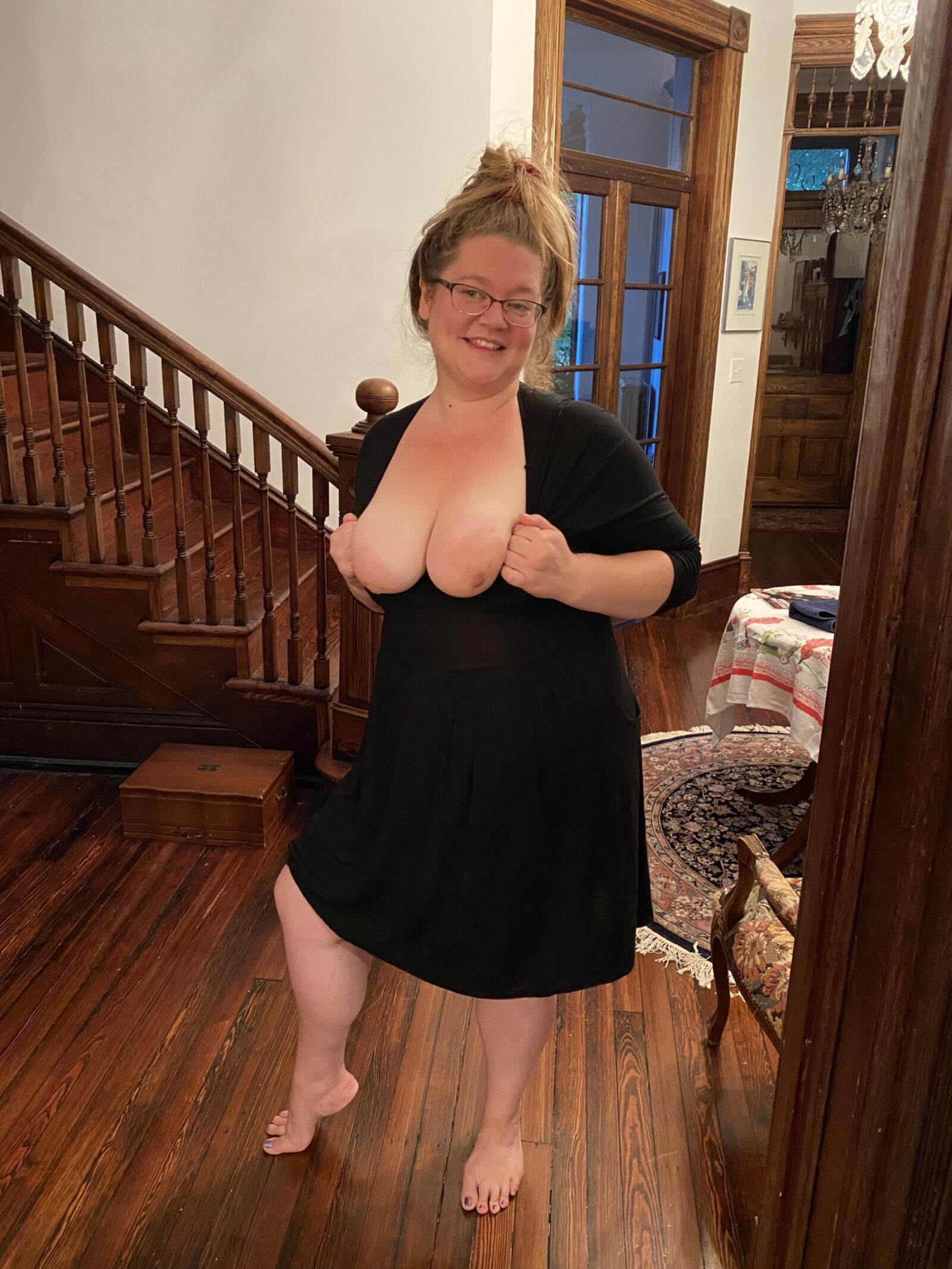 Michelle ,, Oregon Big seins exposé maman