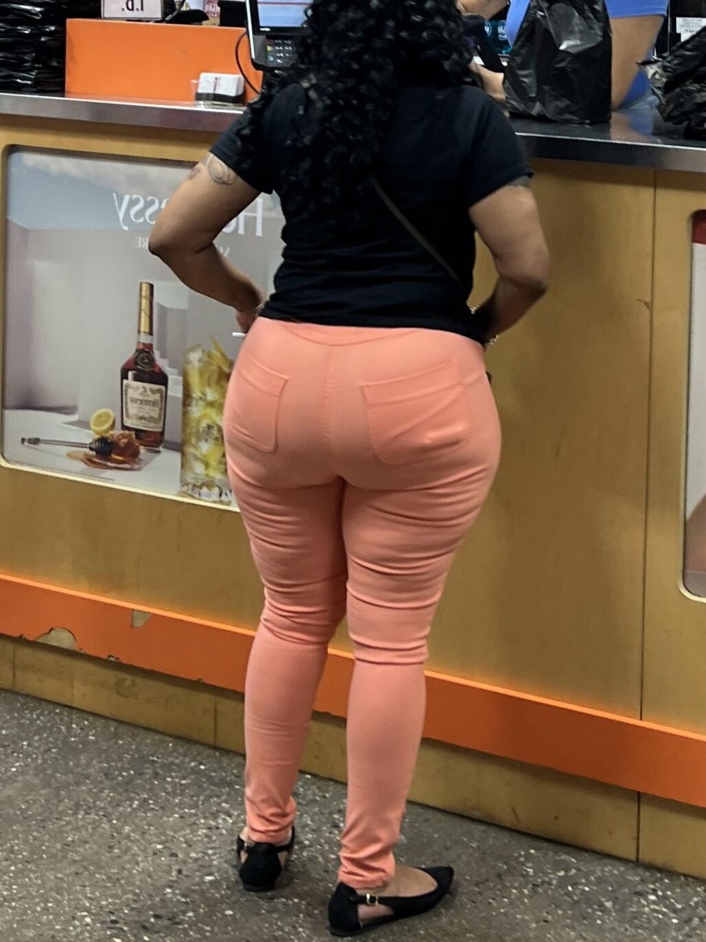 Orange Pants