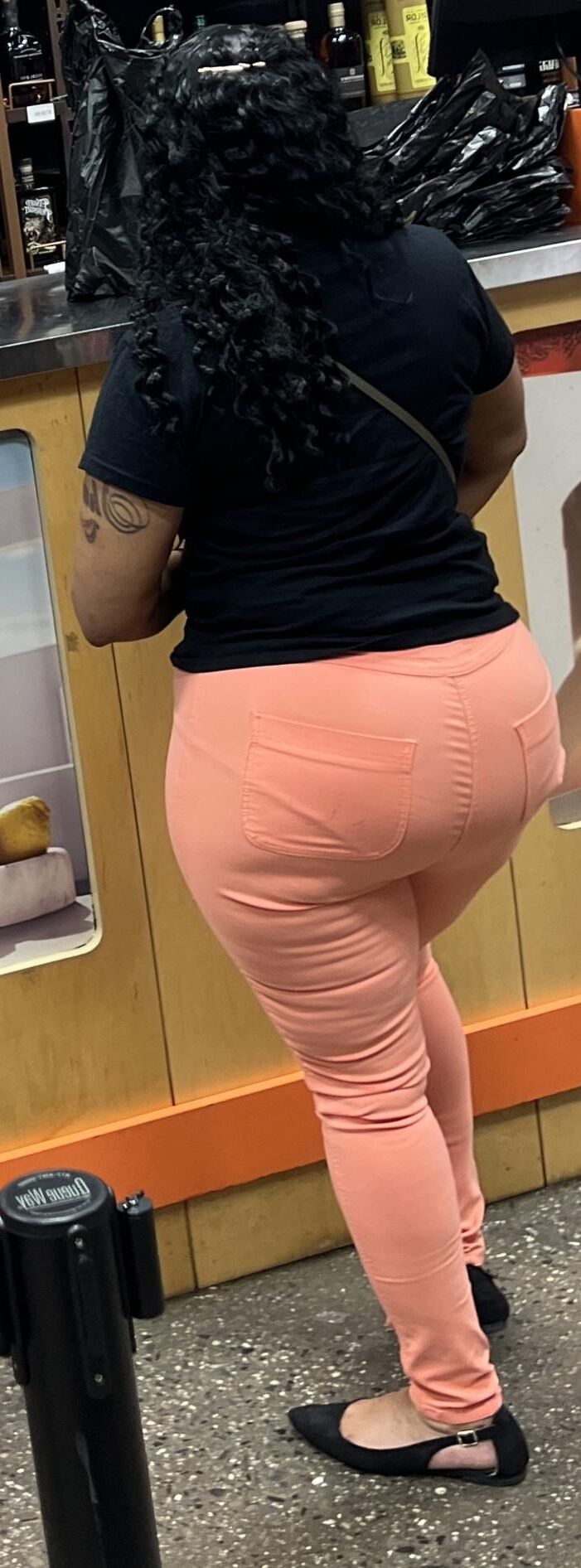 Orange Pants