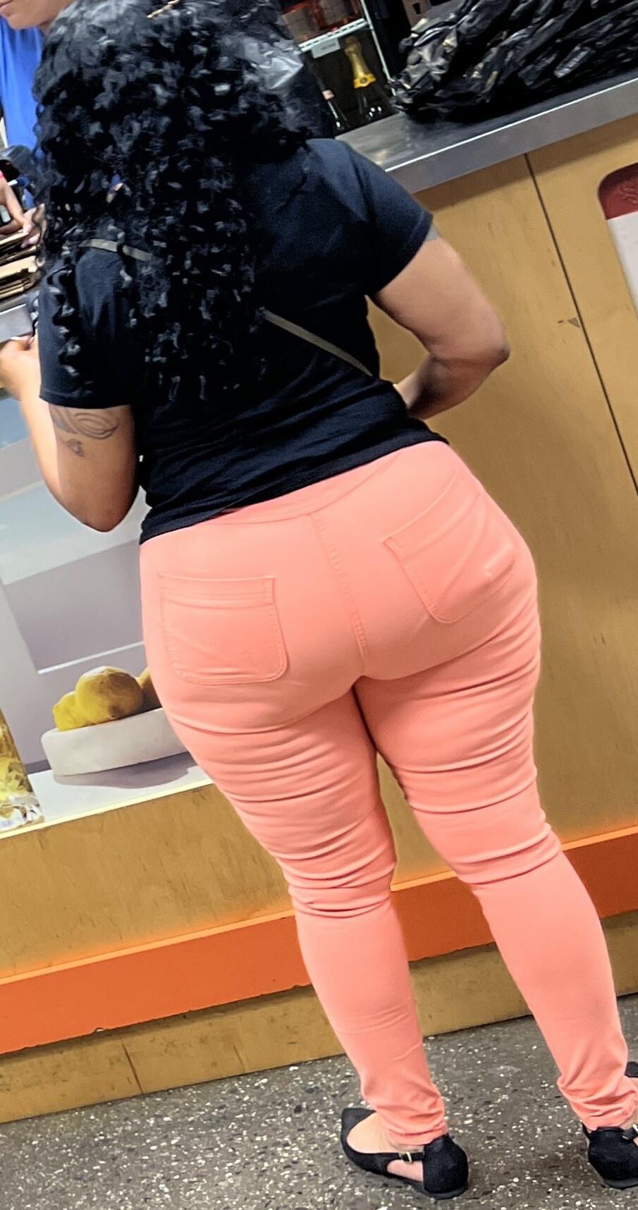 Orange Pants