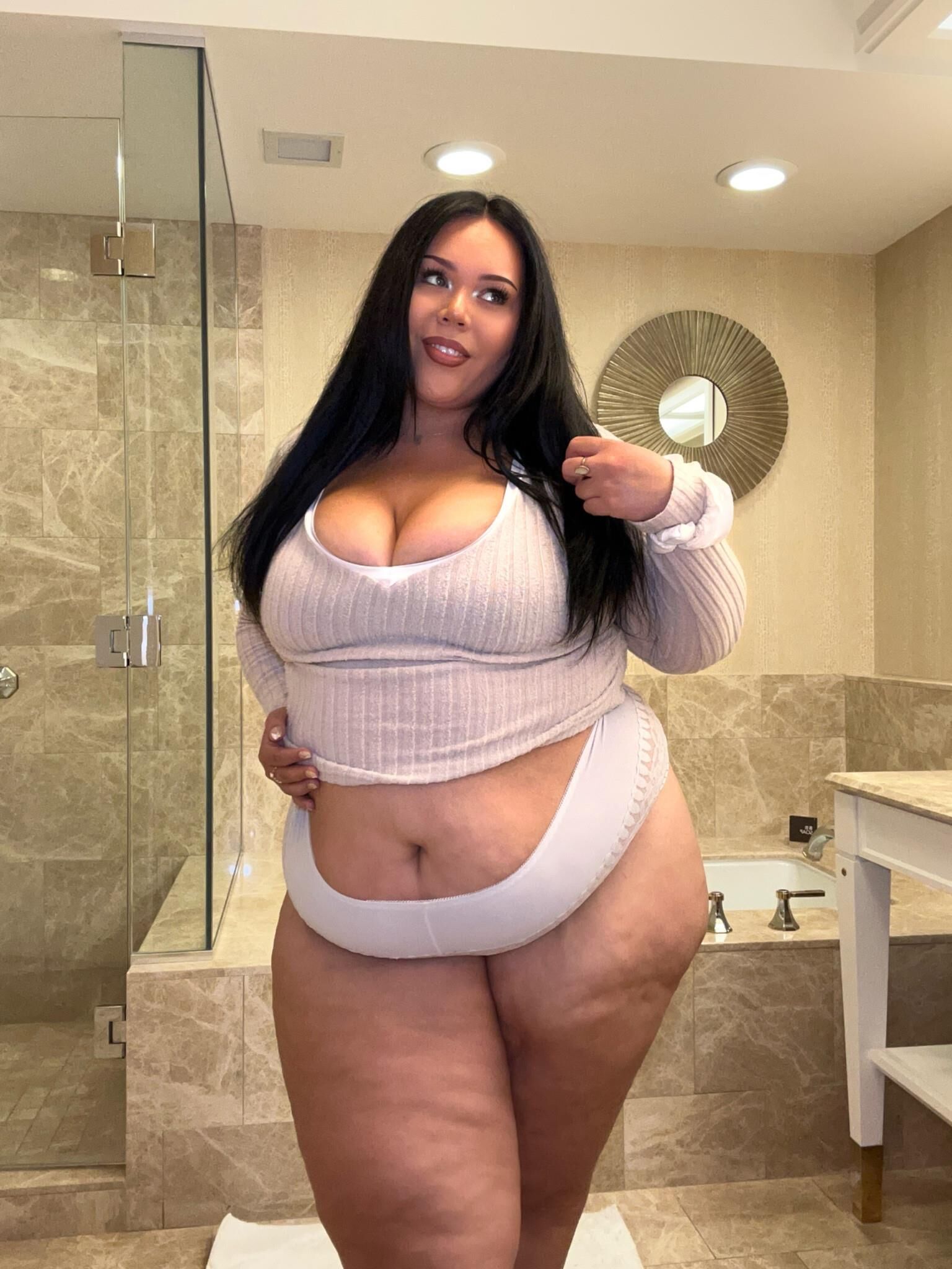 Jewlieah immense fest philippinas bbw beauté brunette mixte coups chauds