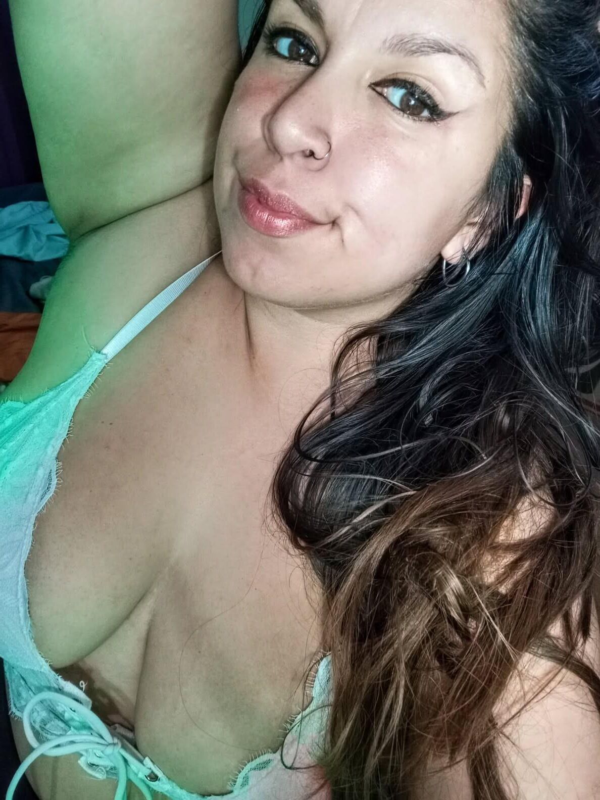 Chubby latina in bikini