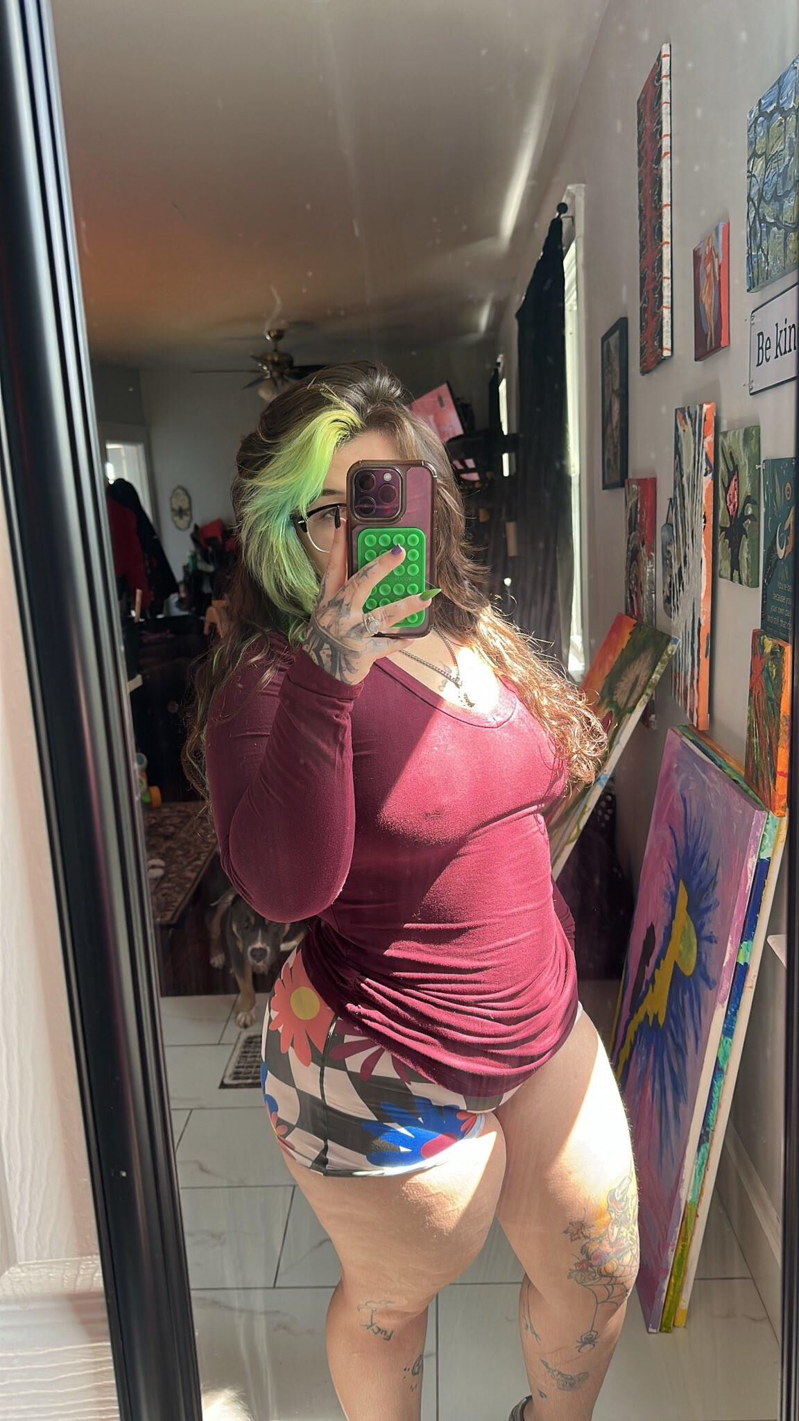 Lyssa Big Butt Big Tits Tattooed Pierced BBWGirl Mixed Hot Shots