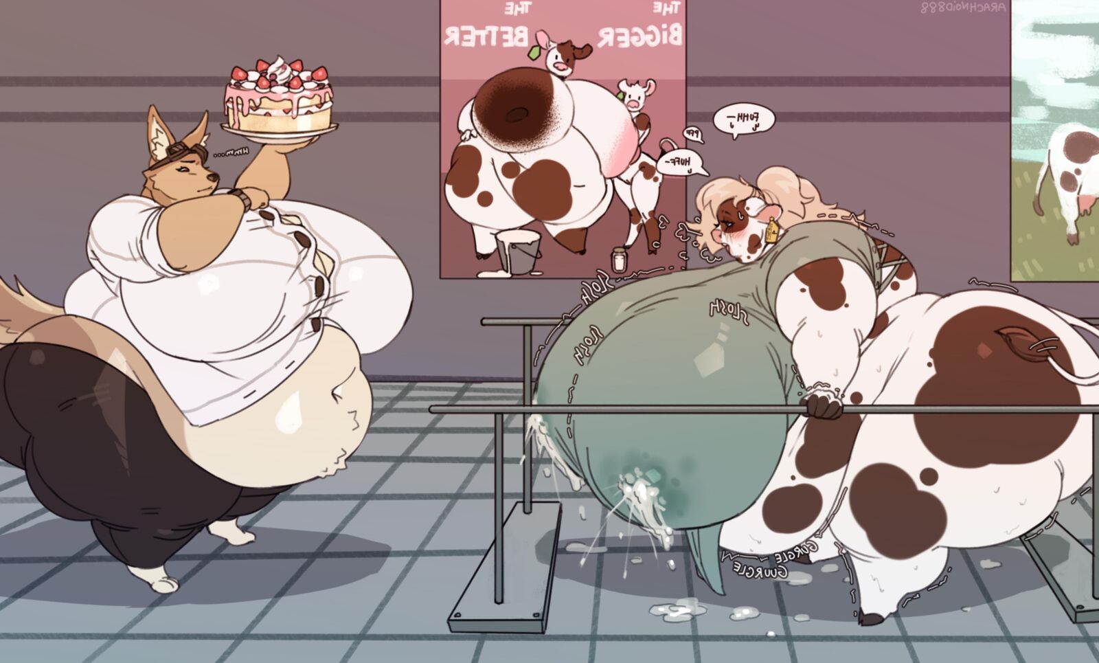 Fatty furry females LXVIII
