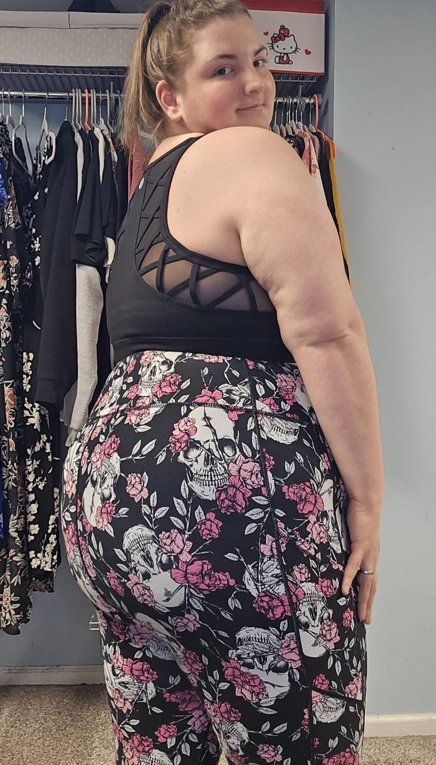 Desperate chubby slut 