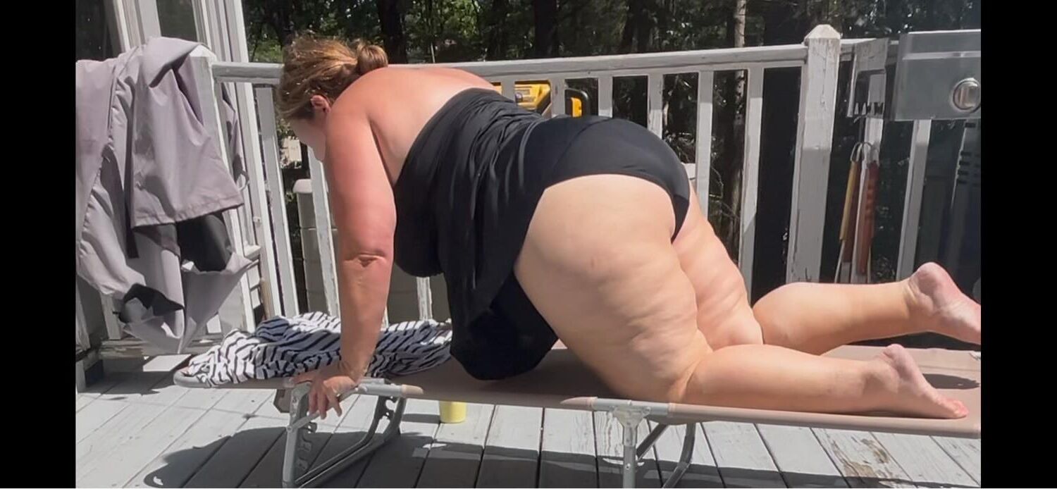 Bbw big girl bathing suit 