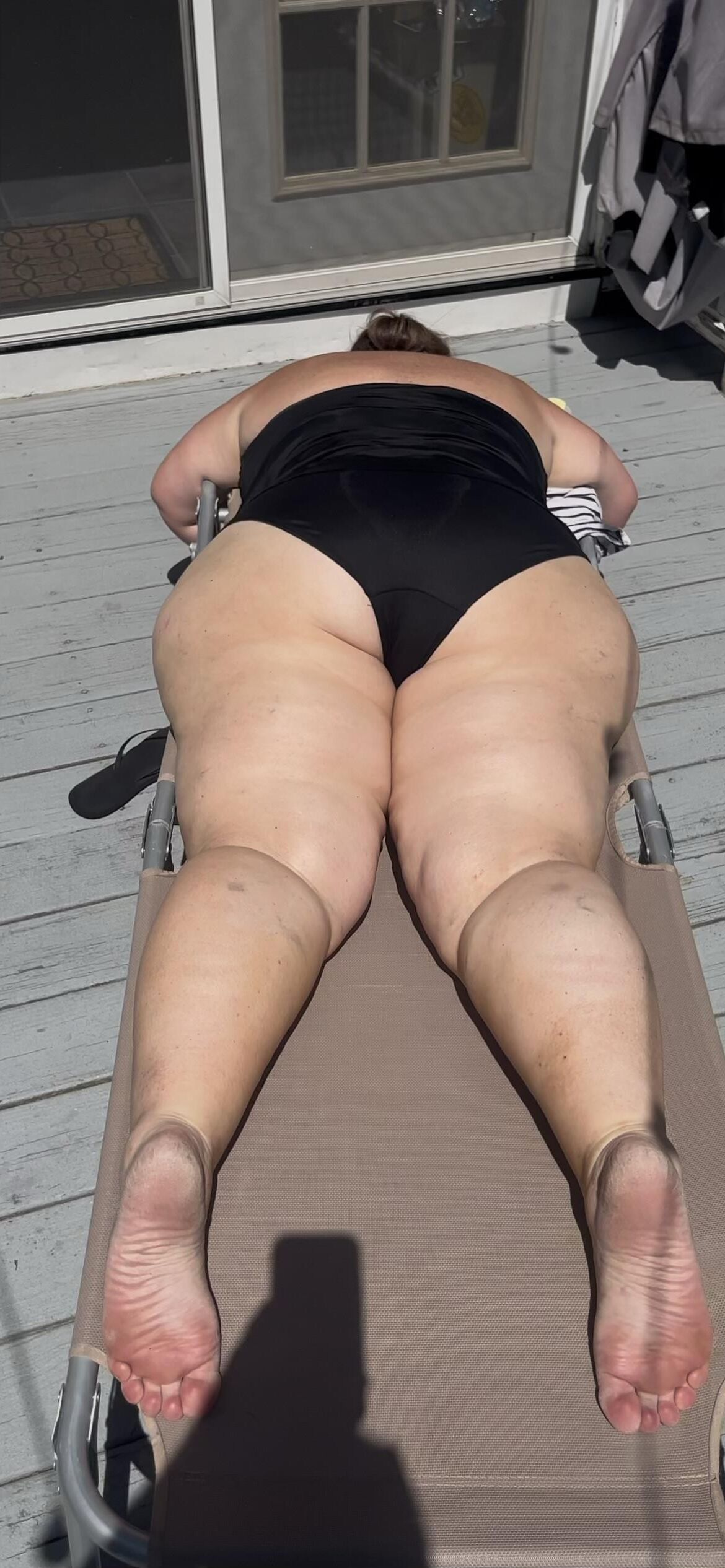Bbw big girl bathing suit 