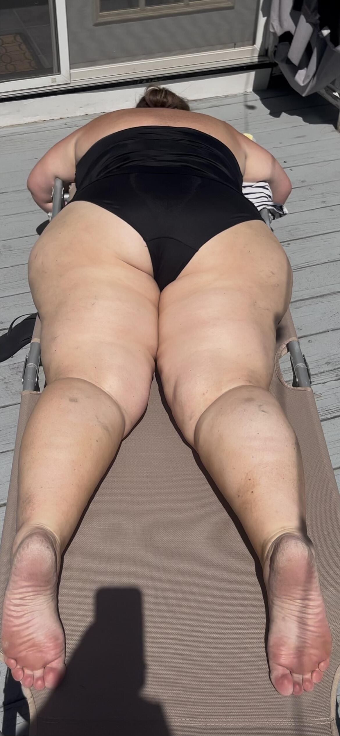 Bbw big girl bathing suit 