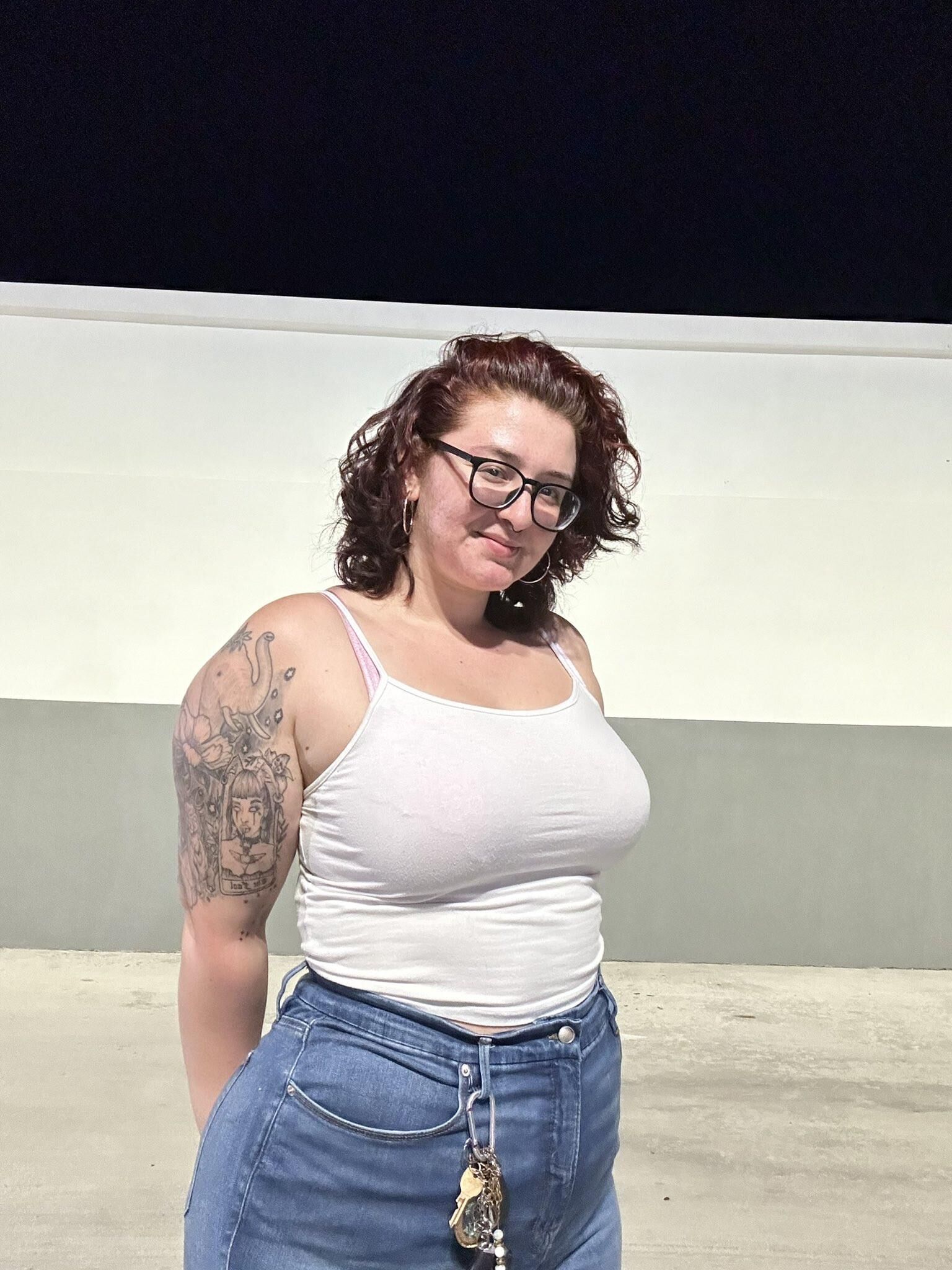 Marie Big Butt Big Tits Curvy Redhead BBW Girl Mixed Hot Shots