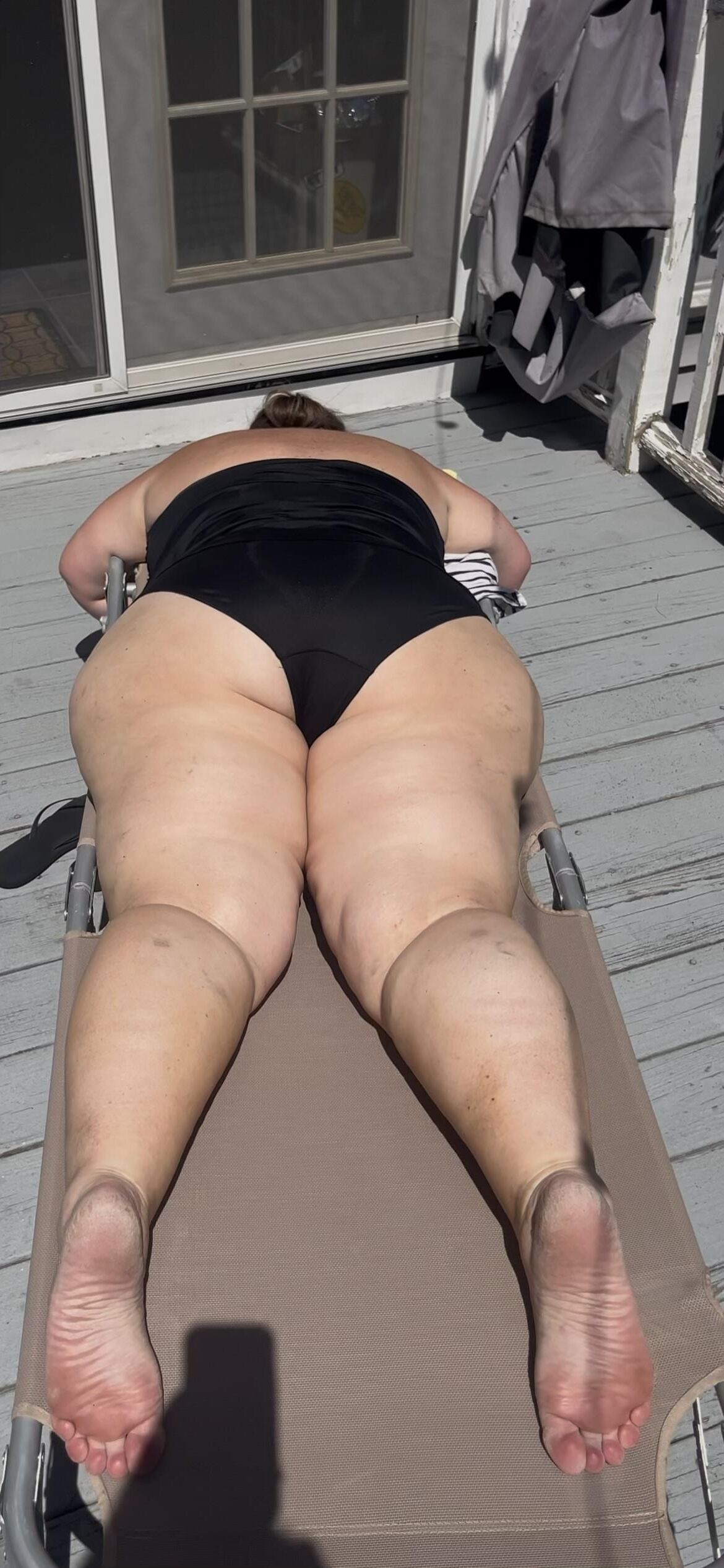 Bbw big girl bathing suit 