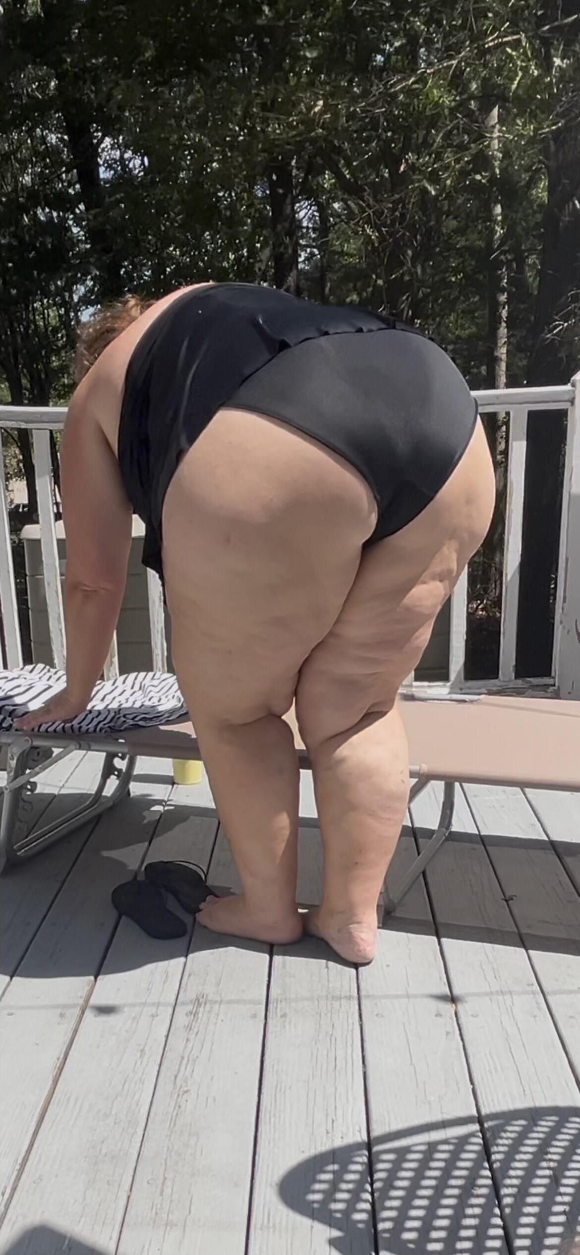 Bbw big girl bathing suit 