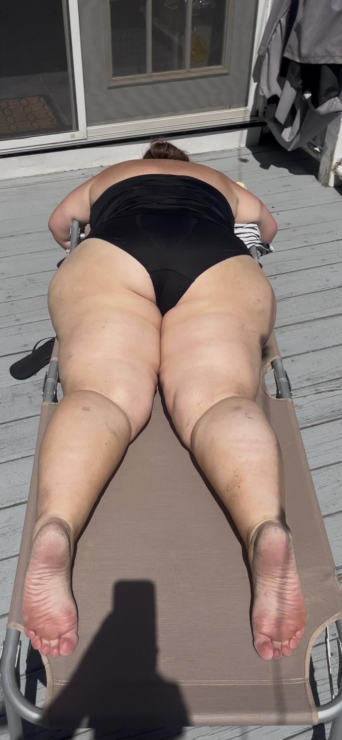 Bbw big girl bathing suit 