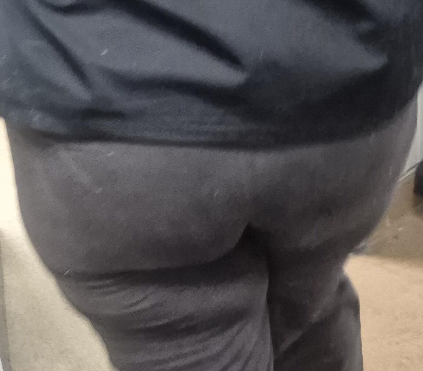 Cassie wearing tight pants for me