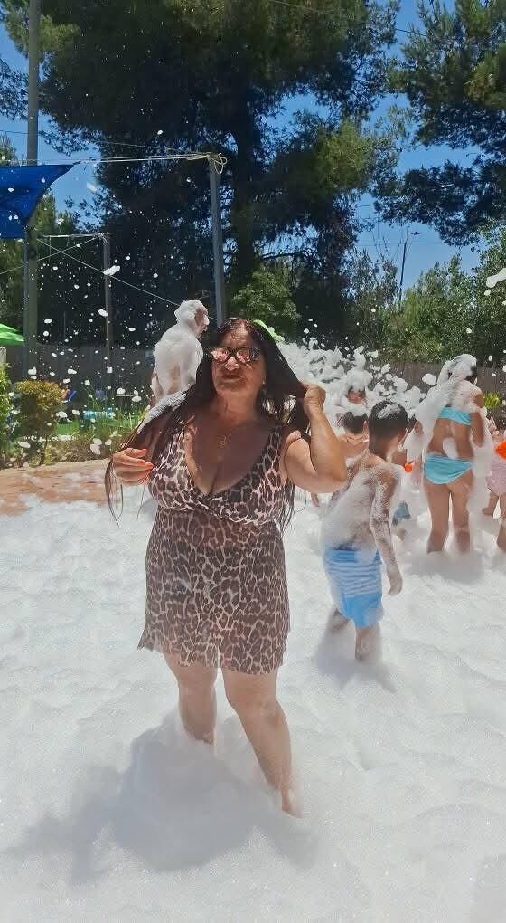 BBW Bikini Granny PNINA