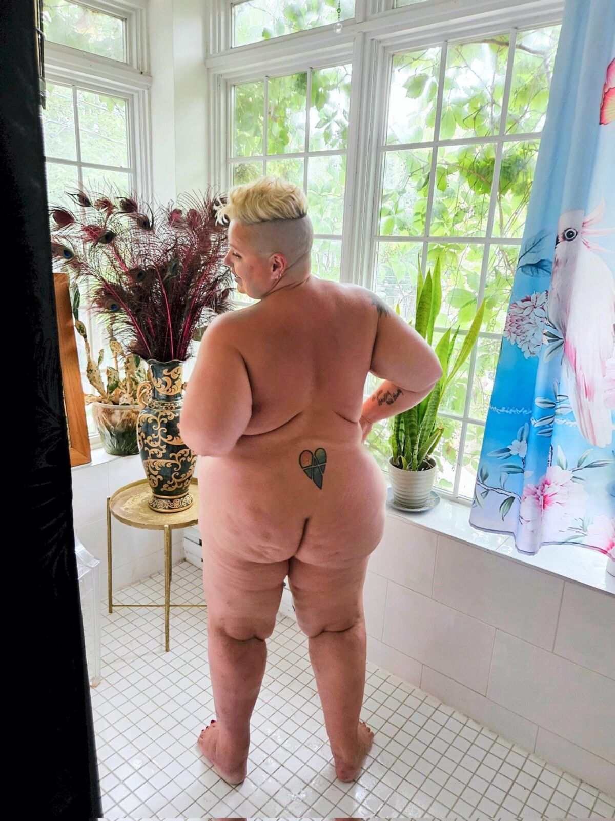 Wild goth bbw esposa adora ser nua