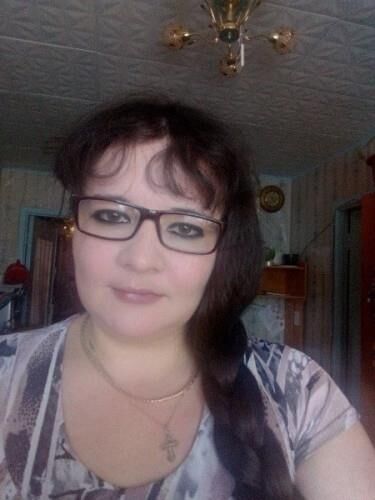Brunette chubby Ludmila from Karelia in Russia