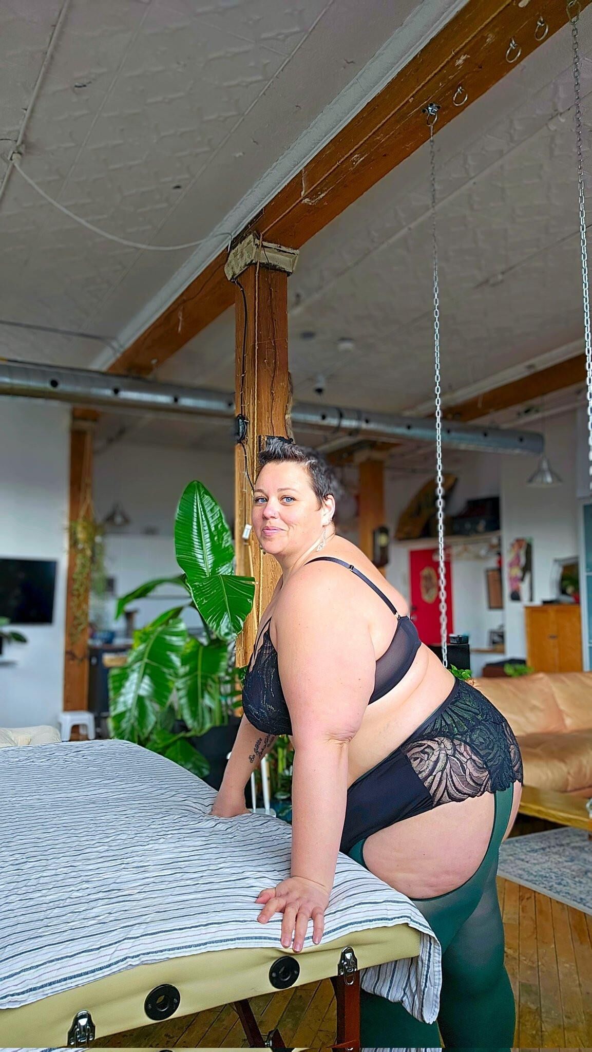 Wild goth bbw esposa adora ser nua