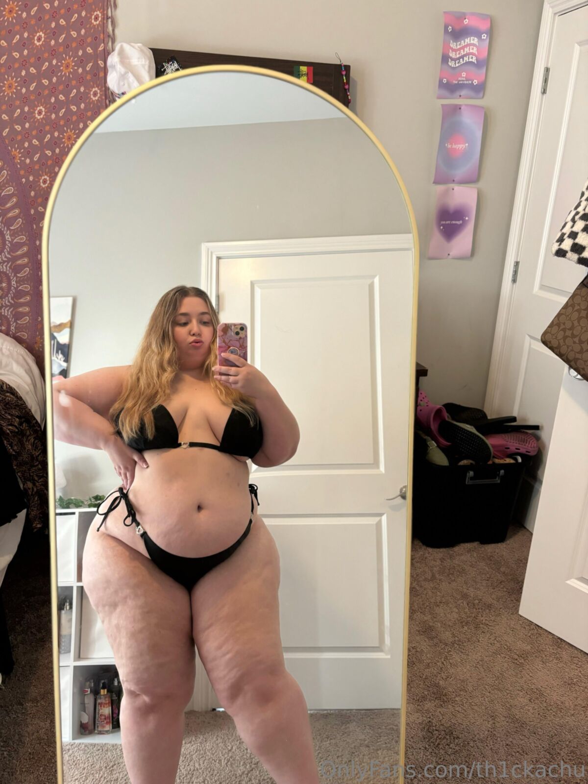 Tiara Big Butt Big Boobs Blonde BBW Girl gemischte heiße Fotos
