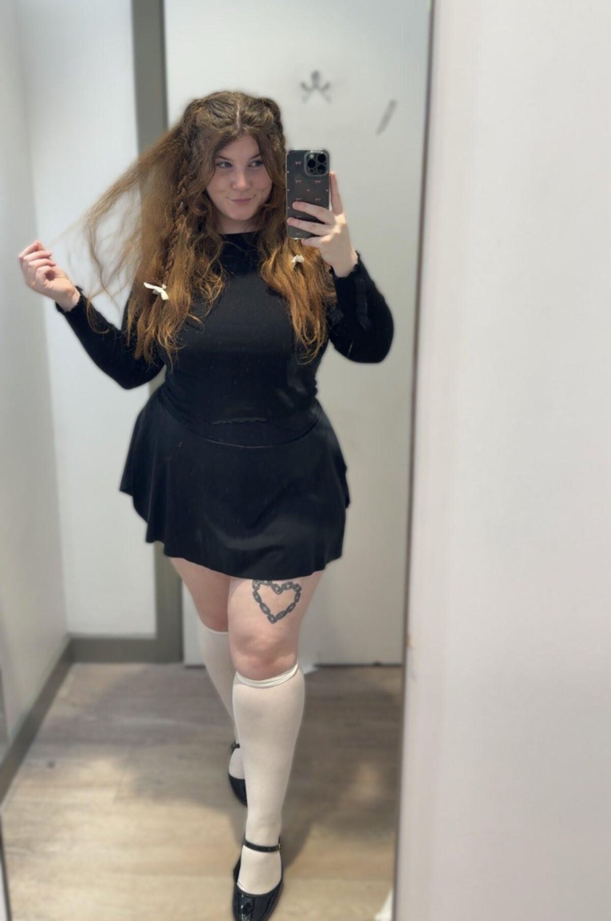 Kale Big Butt Big Titten kurvige lockige Haare sexy Mädchen gemischt heißer Schuss