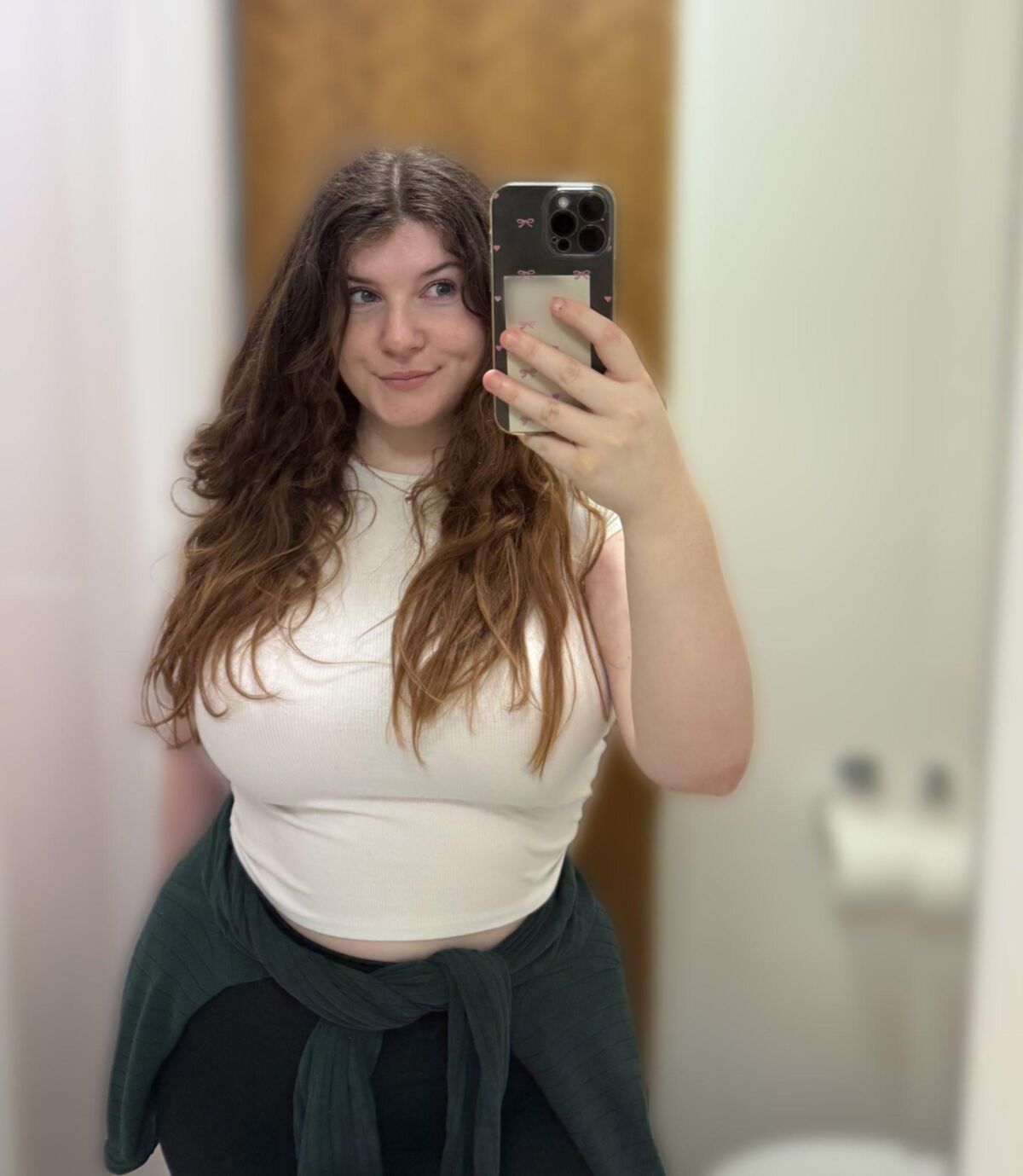 Kale Big Butt Big Titten kurvige lockige Haare sexy Mädchen gemischt heißer Schuss