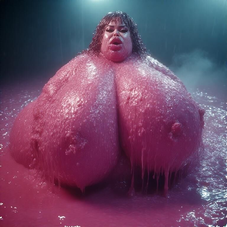 Blobs viscosos