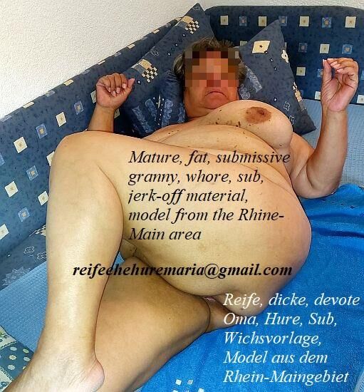 Reife, Dicke, Devote Oma Hure Maria