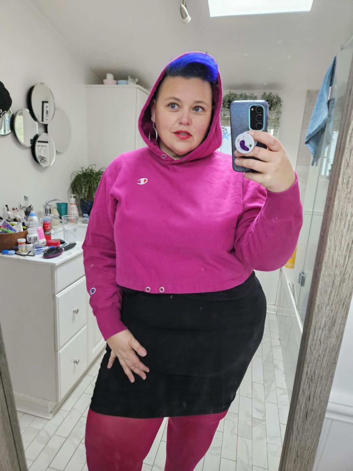 Wild goth bbw esposa adora ser nua