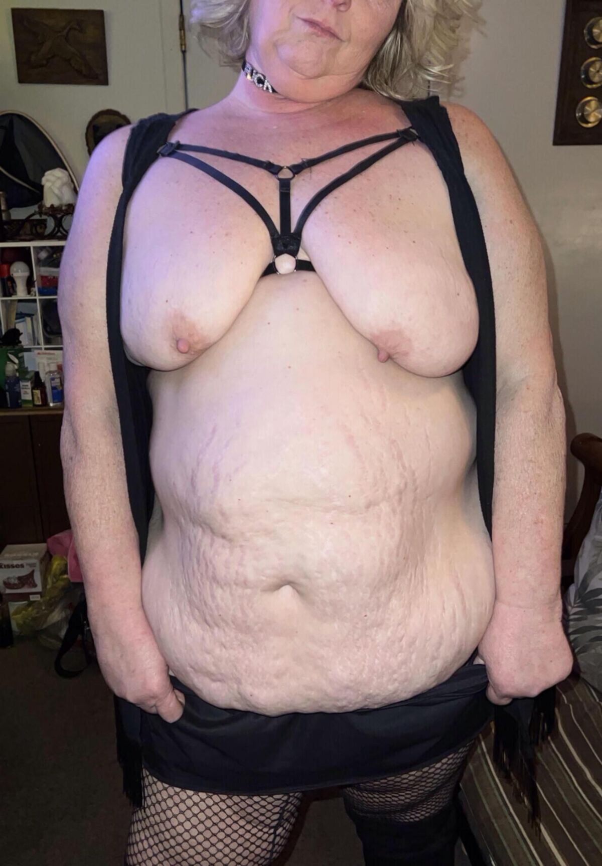 Plus de gros titty et de ventre de ma femme BBW