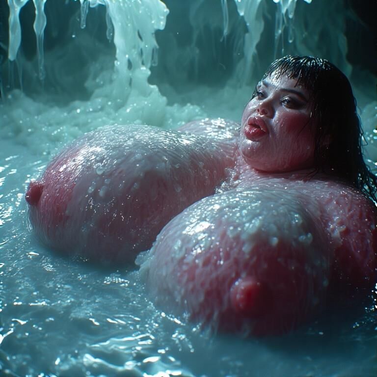 Blobs viscosos