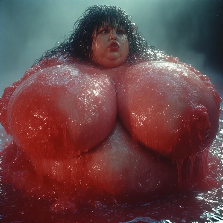 Blobs viscosos