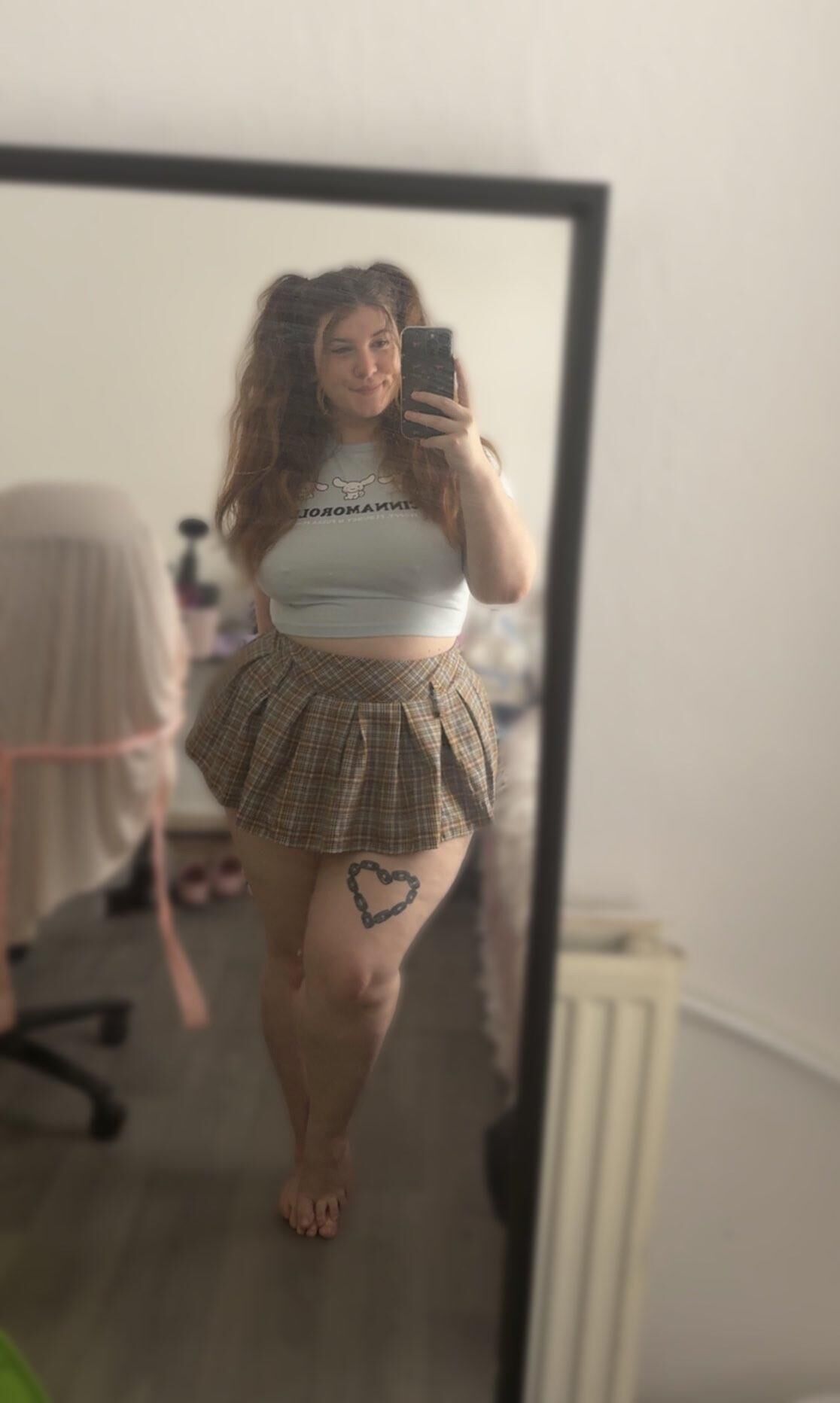 Kale Big Butt Big Titten kurvige lockige Haare sexy Mädchen gemischt heißer Schuss