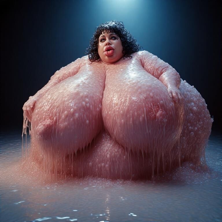 Blobs viscosos