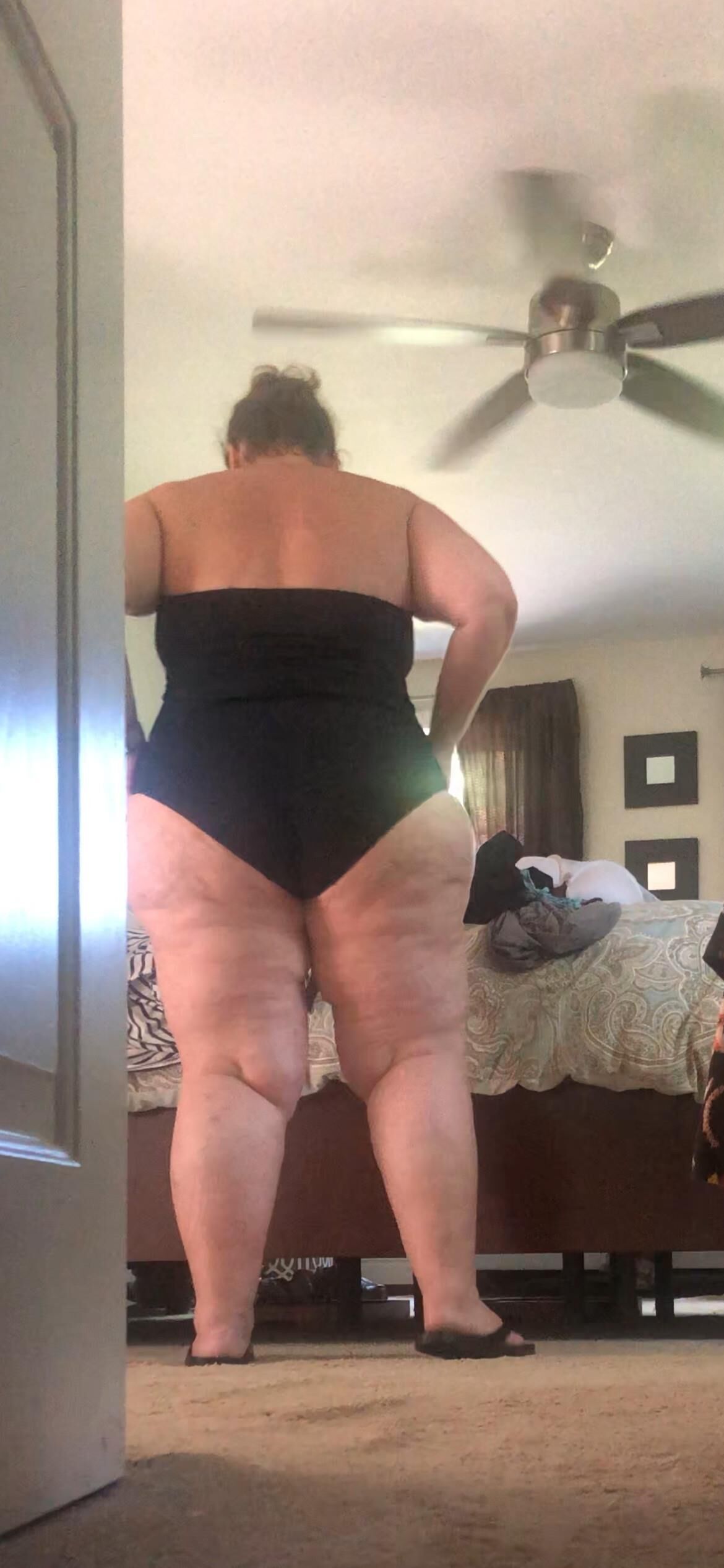 Bbw big girl bathing suit nd Set