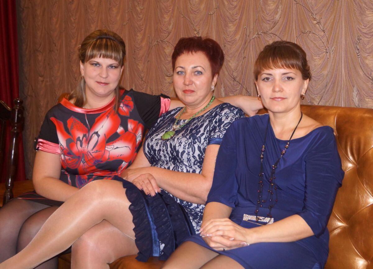 . Fully dressed women, no nudity