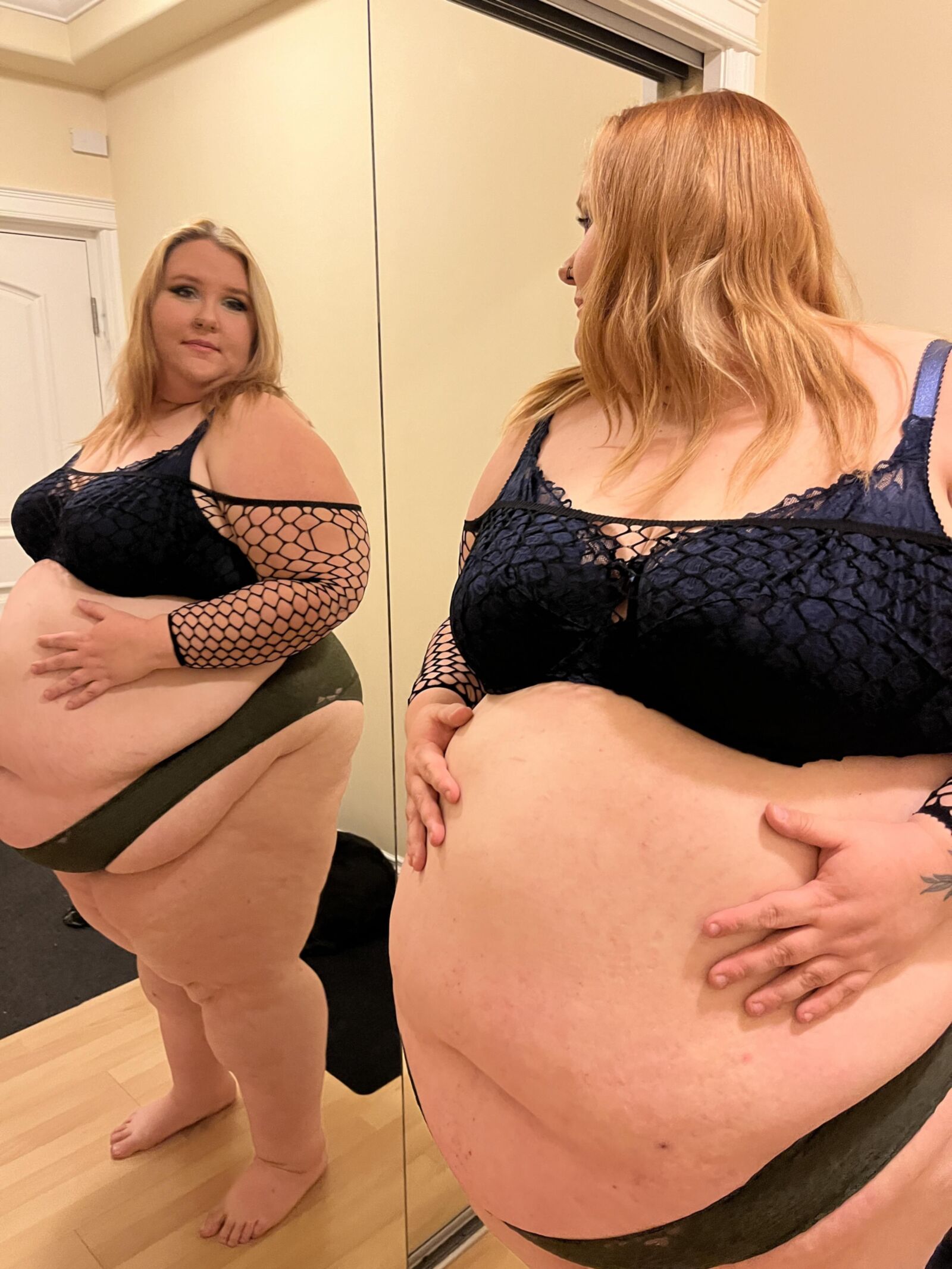 UNE SSBBW GRASSEMENT GRASSE, OBÈSE ET SUPER BANDANTE