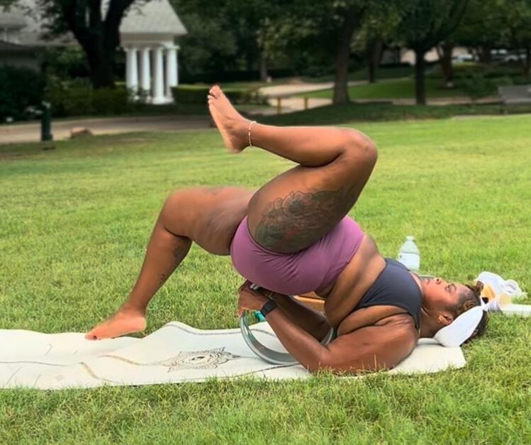 BBW Yoga Chick