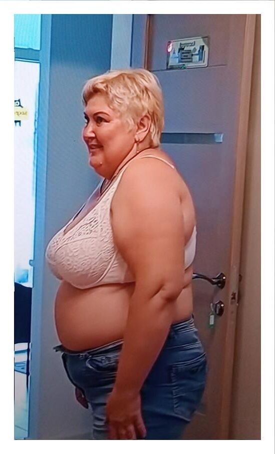 Russian Grandmas in there bras ll