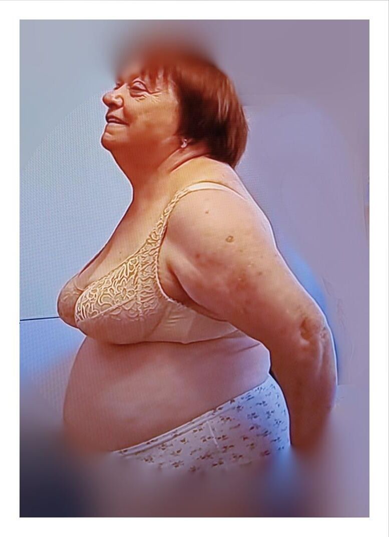 Russian Grandmas in there bras ll