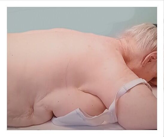 Russian Grandmas in there bras ll