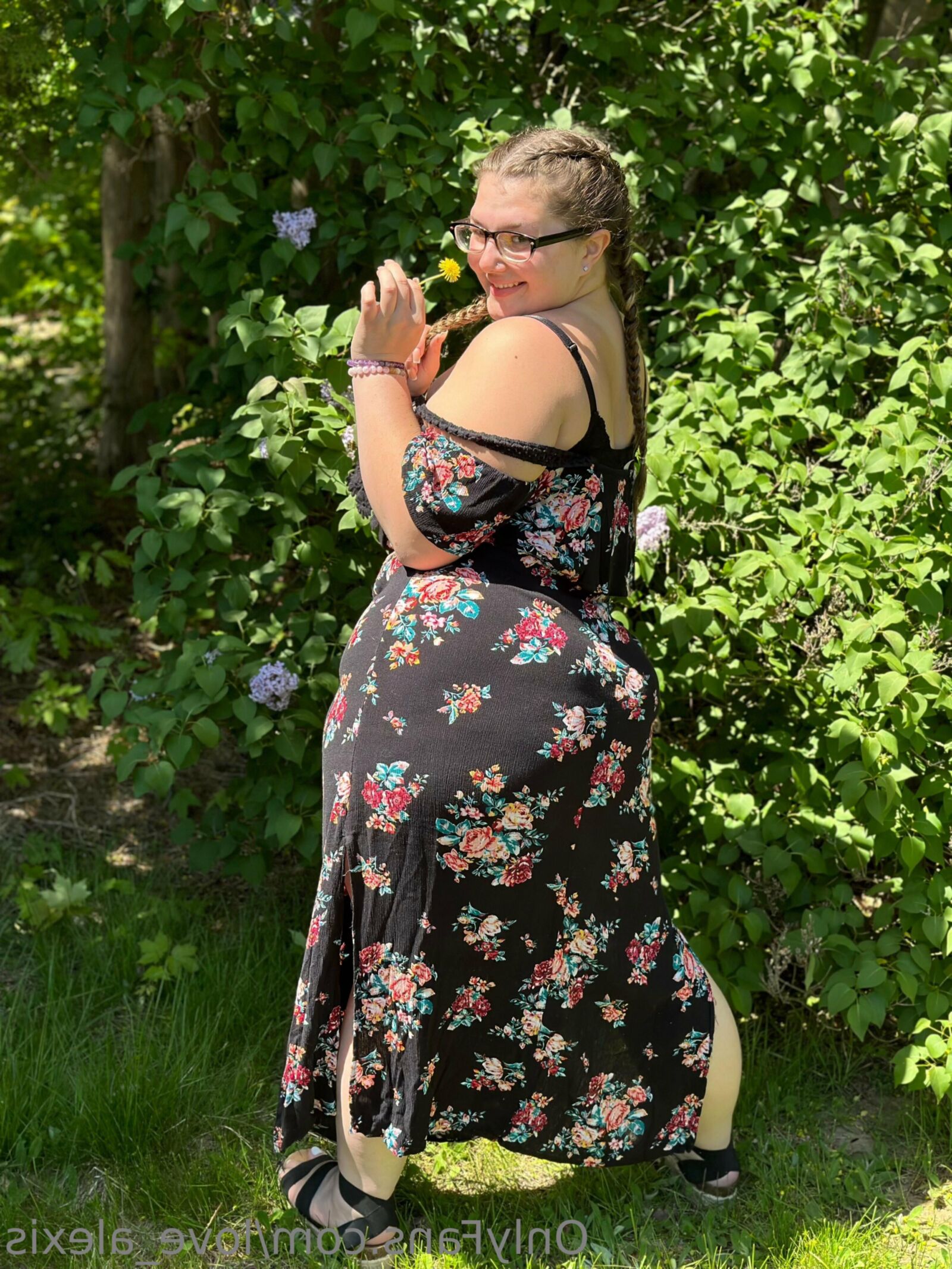 Alexis enorme bunda peitos grandes beleza bbw milf com óculos misturados sho