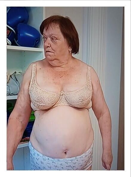 Russian Grandmas in there bras ll