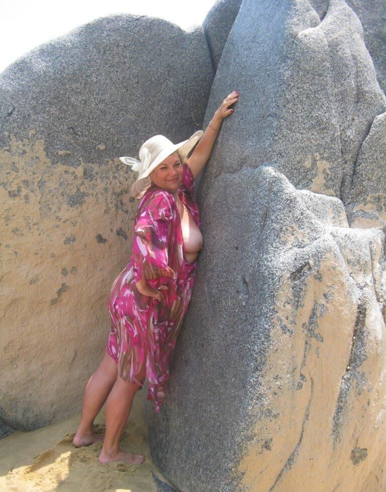 Diversão de férias para BBW mais antigo